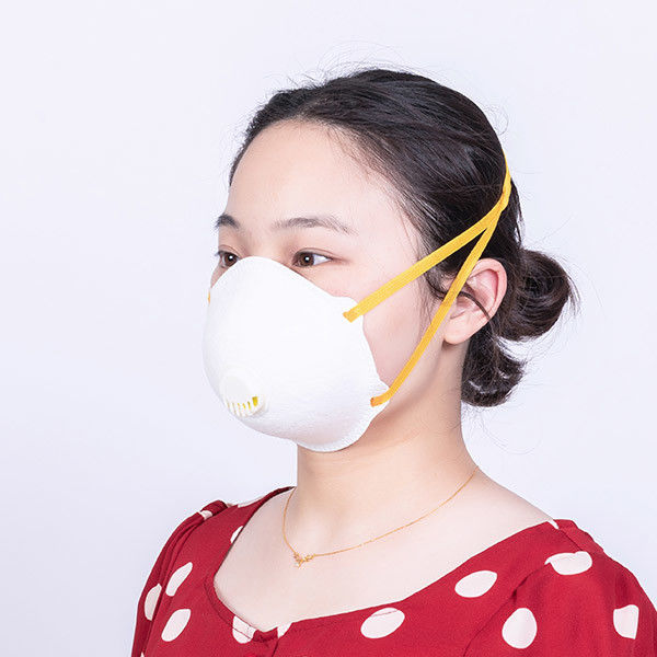 Conical Shape FFP2 Valved Activated Carbon Face Mask